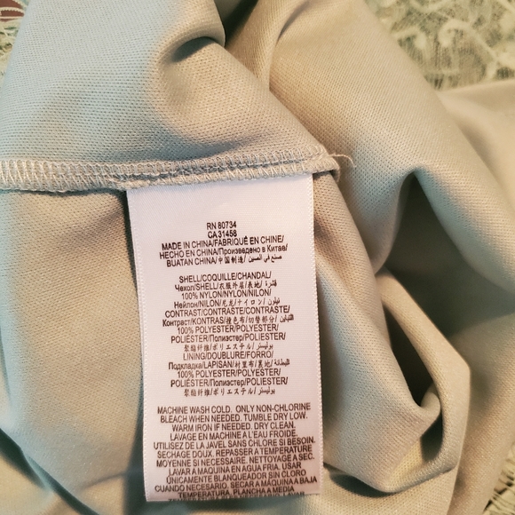 BCBG mint green lace cocktail dress - Picture 7 of 8